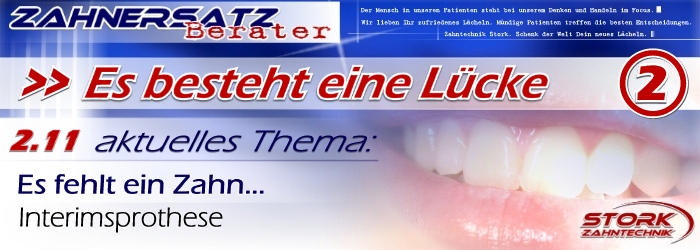 Es besteht eine Lücke